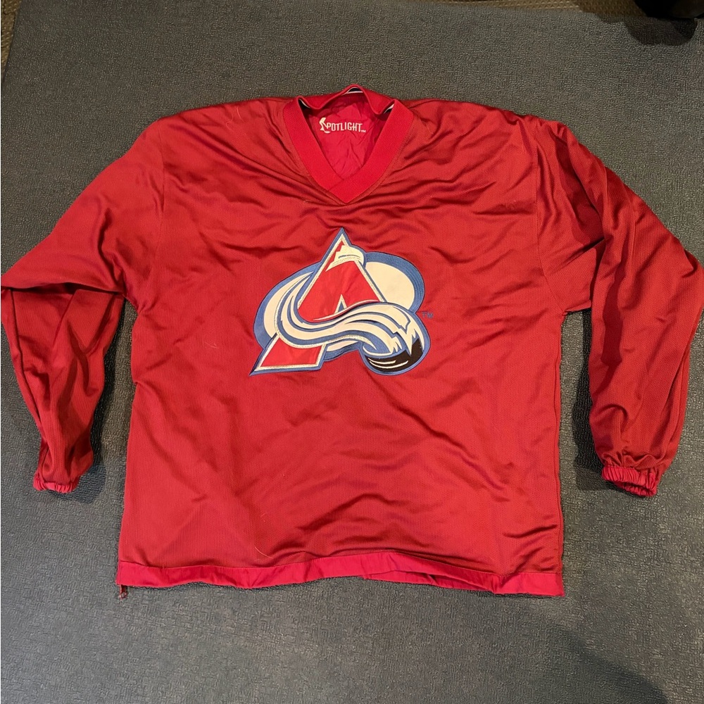 Red NHL Hockey Jersey